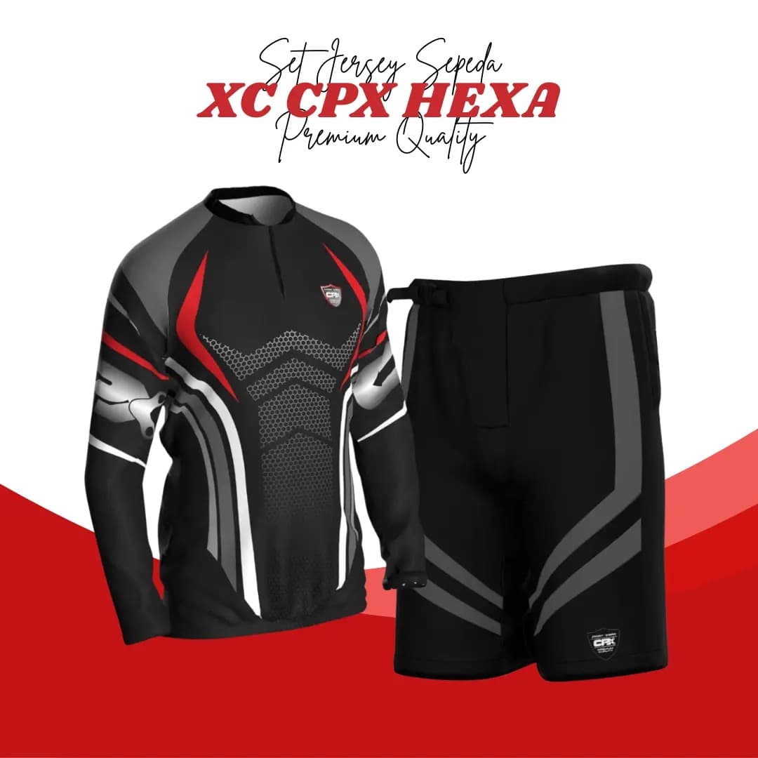 Jersey Sepeda Roadbike CPX Pro Full Zip